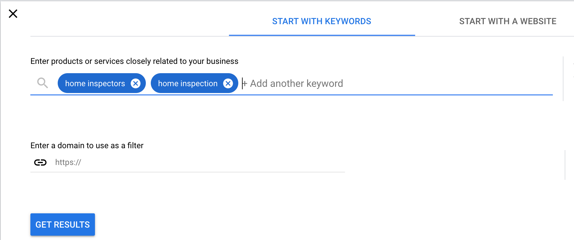 home-inspection-keywords-ideas